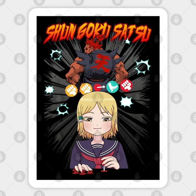 Shun Goku Satsu Magnet by RetroFreak